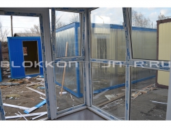 Блок-контейнер 4м, проходная, г.Ставрополь в Грязях