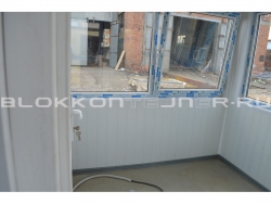 Блок-контейнер 4м, проходная, г.Ставрополь в Грязях