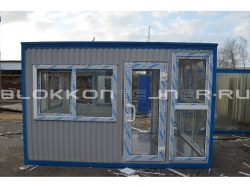 Блок-контейнер 4м, проходная, г.Ставрополь в Грязях