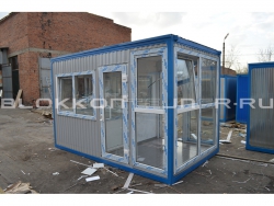 Блок-контейнер 4м, проходная, г.Ставрополь в Грязях