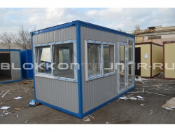 Блок-контейнер 4м, проходная, г.Ставрополь в Грязях